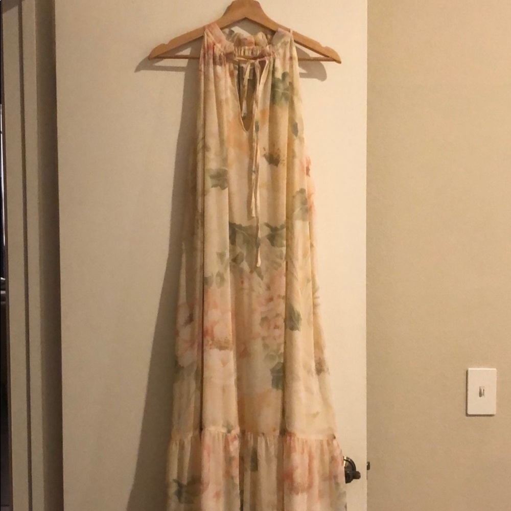 Maxi floral dress